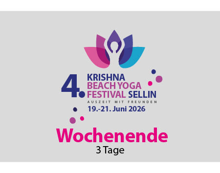 Early Bird Krishna Beach Yogafestival Ostseebad Sellin